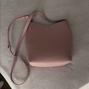 Sleek Mauve Crossbody Bag